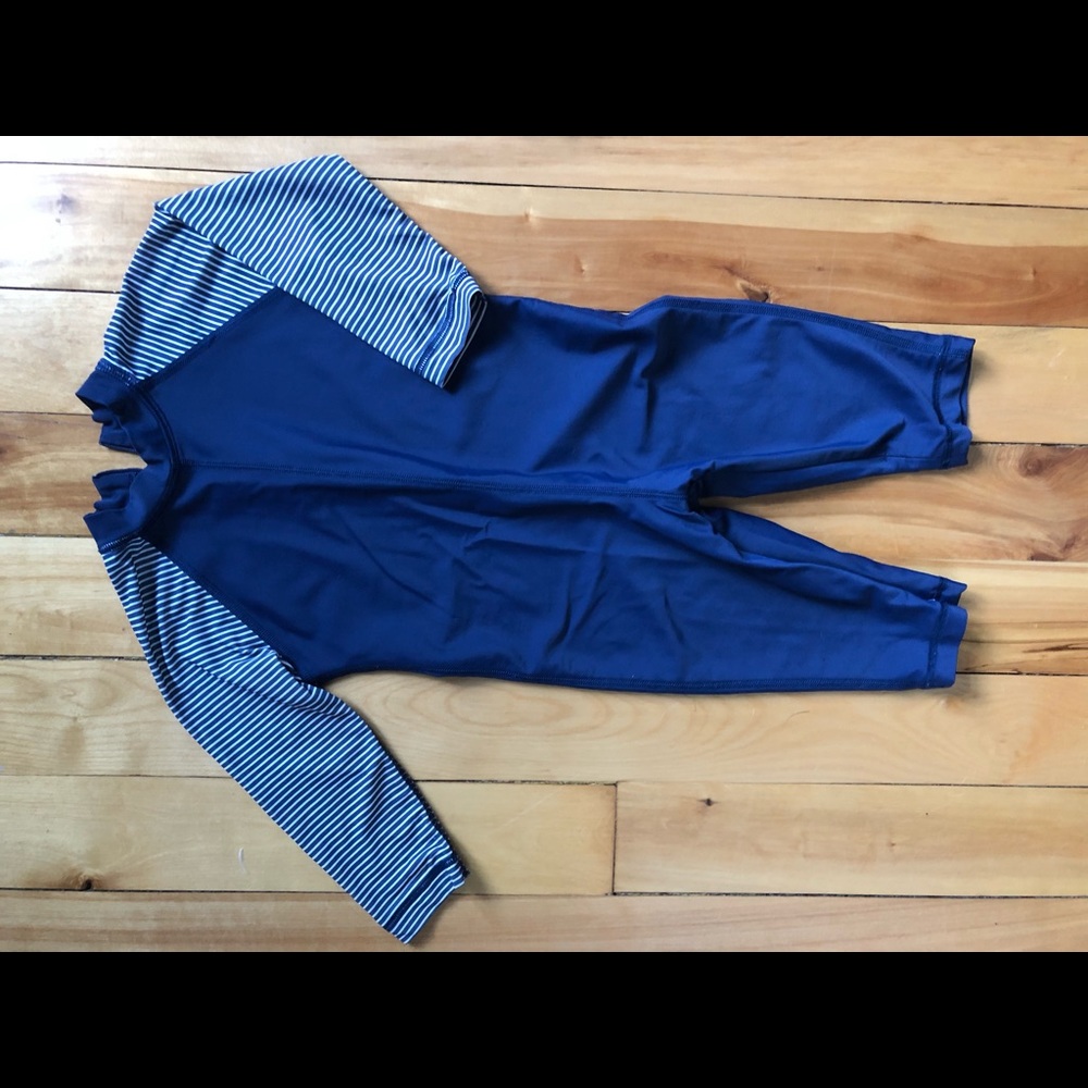 Toddler swim sun suit